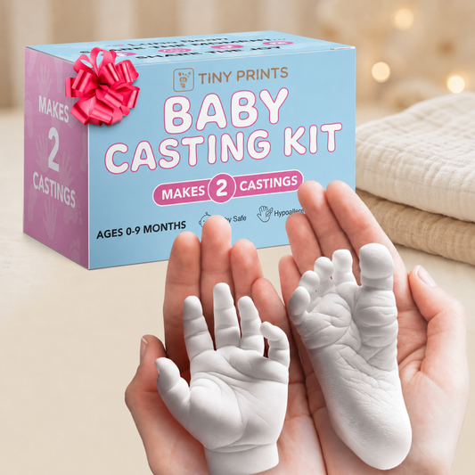 Tiny Prints™ - Baby Hand & Footprint Casting Kit